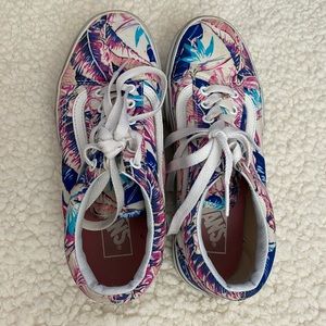 FLORAL OLD SCHOOL VANS